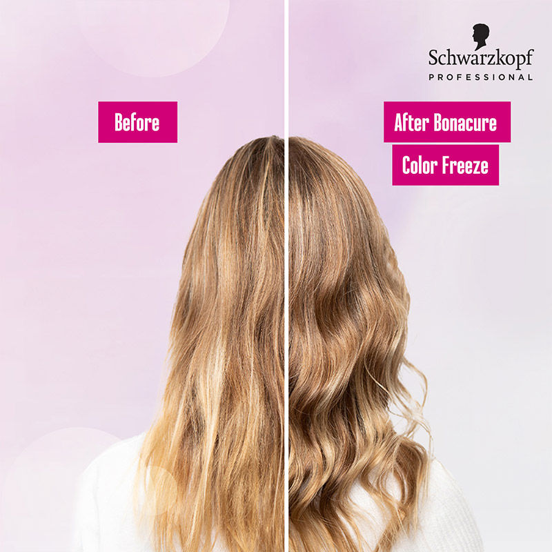 Schwarzkopf Professional Bonacure pH 4.5 Color Freeze Shampoo, 1000ml Buy at Indicrest Image 7