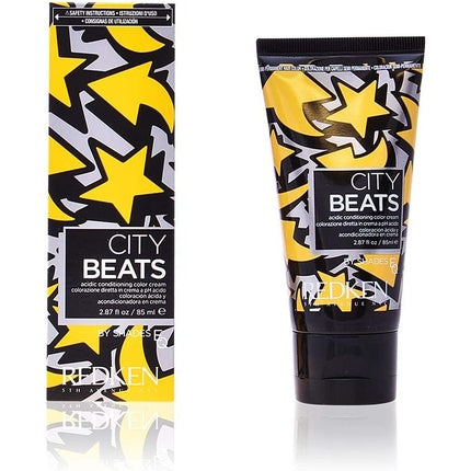 Redken City Beats Acidic Conditioning Semi-Permanent Hair Color Cream, 85ml | Professional Direct Dye Hair Colour