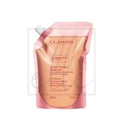 Clarins Soothing Toning Lotion Refill, 400ml for Very Dry & Sensitive Skin Hydrating Facial Toner