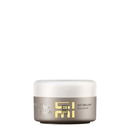 Wella Professionals EIMI Just Brilliant Shine Pomade, 75ml | Professional Hair Shine Pomade for Smooth, Polished Styles