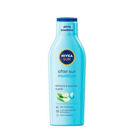 Nivea SUN After Sun Moisture Lotion, 200ml Hydrating After Sun Body Lotion with Aloe Vera