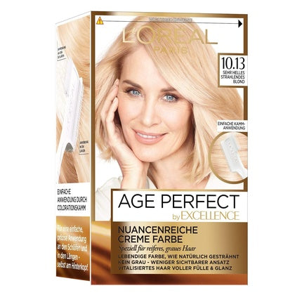 L'Oreal Paris Excellence Age Perfect Hair Color 10.13 Very Light Radiant Blonde