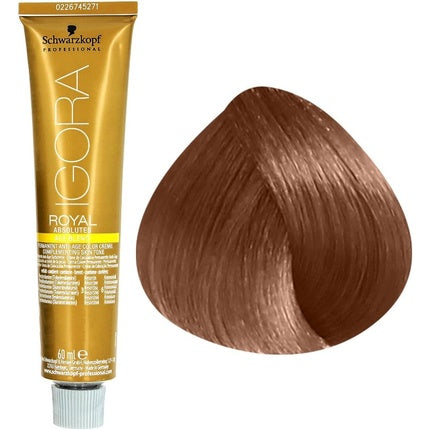 Schwarzkopf Professional Igora Royal Absolutes Age Blend 7-710 Medium Blonde Copper Ash Permanent Hair Colour, 60ml