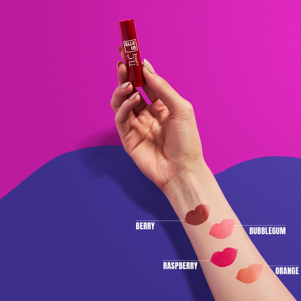 Elle 18 TLC Lippie Lip Balm - Raspberry, 4.5g Buy at Indicrest Image 6