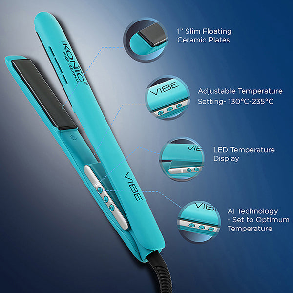 Ikonic Professional Vibe Hair Straightener Buy at Indicrest Image 2