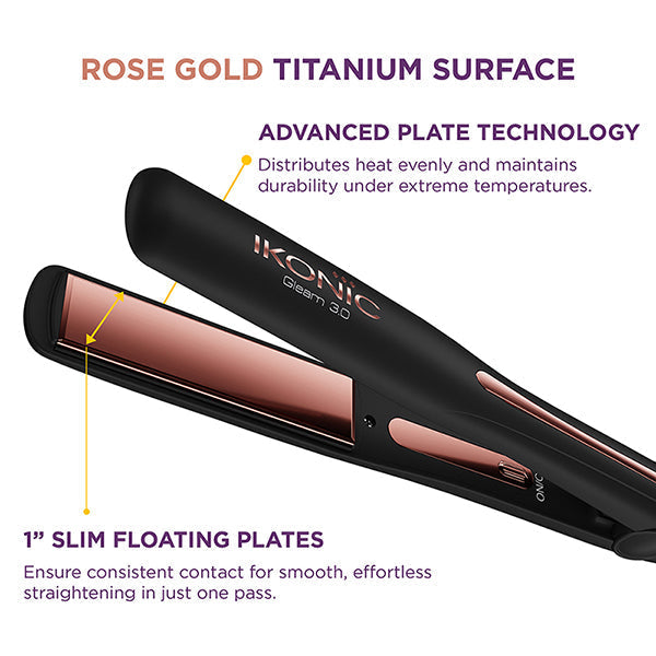 Ikonic Professional Gleam 3.0 Hair Straightener Buy at Indicrest Image 5