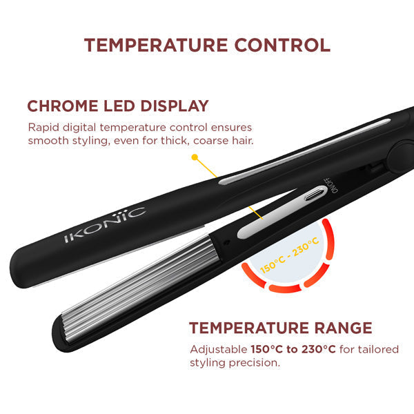 Ikonic Professional Slim Titanium Crimp 2.0 Hair Crimper Buy at Indicrest Image 3