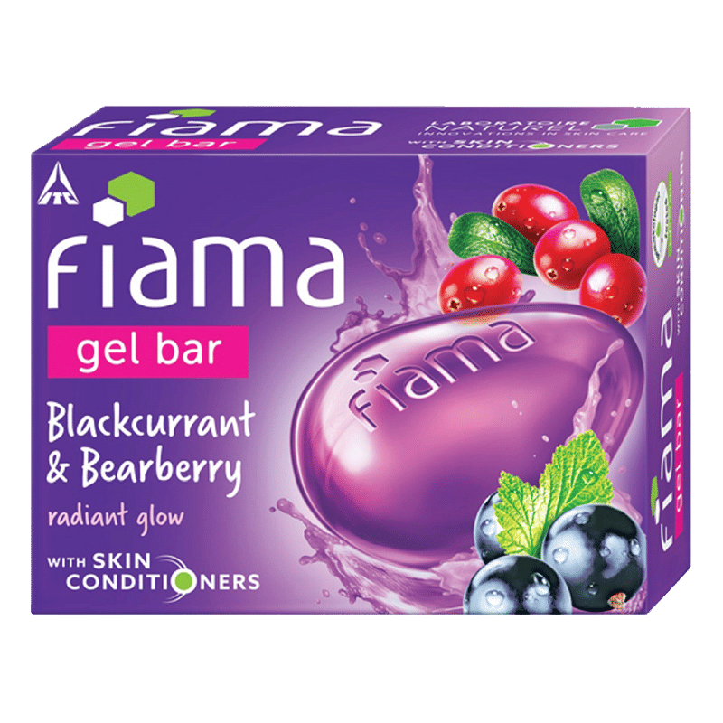 Fiama Blackcurrant & Bearberry Gel Bar for Radiant Glowing & Hydrating Skin (Pack of 6 Soaps), 750g Buy at Indicrest Image 6