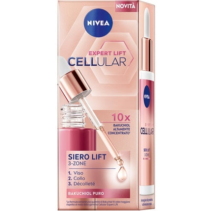 Nivea Cellular Expert 3 in 1 Lift Serum, 30ml Firming & Hydrating Face Serum