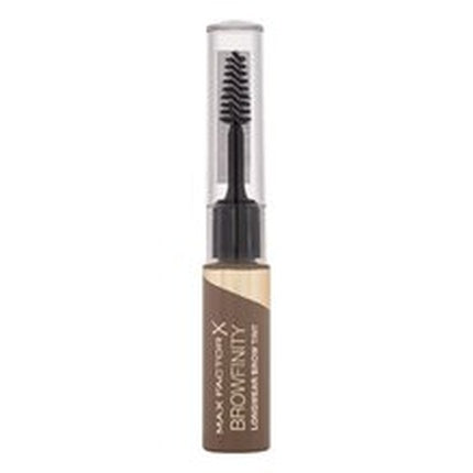 Max Factor Browfinity Waterproof Eyebrow Pencil with Brush Longwear Brow Tint Dark Brown, 4.2ml