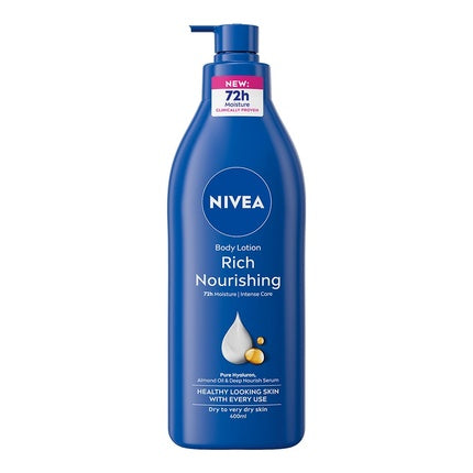 Nivea Nourishing Hydration Body Milk with Pump, 400ml