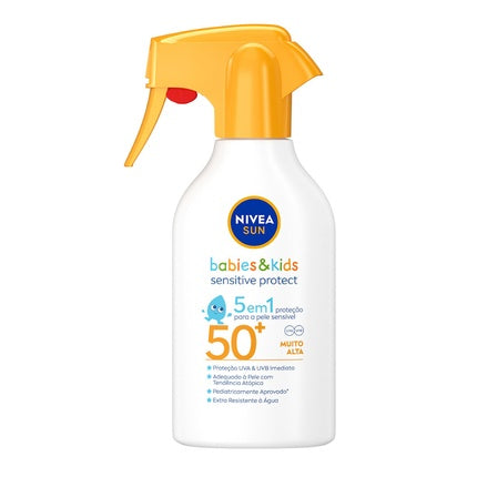 Nivea Sun Babies & Kids Sensitive Protect Spray SPF 50+ (270ml) Children's Sunscreen Spray