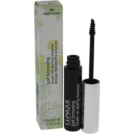 Just Browsing Brush-On Styling Mousse Black/Brown Eyebrow Styling & Tint Mousse