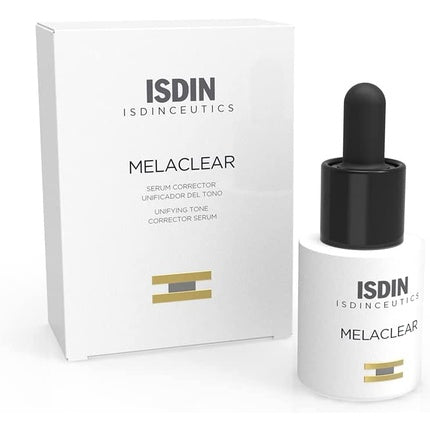 ISDIN Isdinceutics Melaclear Complexion Unifying Correcting Serum, 15ml | Brightening Face Serum for Uneven Skin Tone