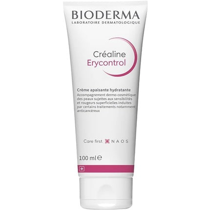 Bioderma Créaline AR+ Erycontrol Moisturising Soothing Cream, 100ml Face Cream for Sensitive Skin Prone to Visible Redness