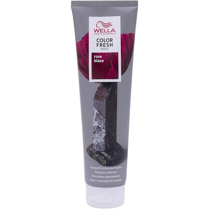Wella Professionals Color Fresh Mask Rose Blaze Colour Depositing Hair Treatment, 150ml