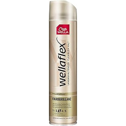 Wella Wellaflex Hair Spray Colour Brilliance, 250ml for Color-Treated Hair