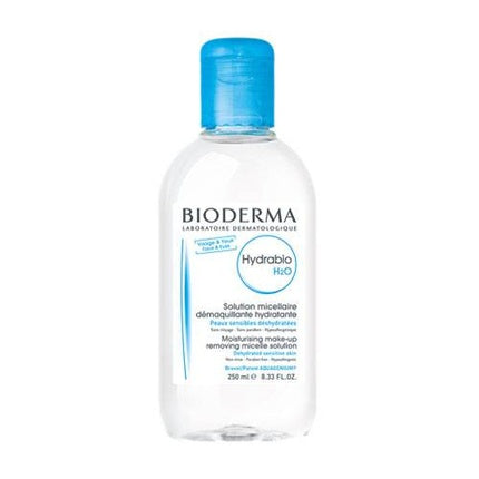 Bioderma Hydrabio H2O Cleansing Micellar Water, 250ml – Hydrating Micellar Makeup Remover for Dehydrated Sensitive Skin
