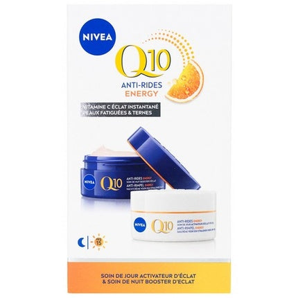 Nivea Q10 Energy Routine Facial Skincare Gift Set with Day & Night Care