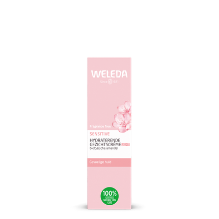 Weleda Sensitive Hydrating Face Cream Light | Lightweight Daily Moisturiser for Sensitive Skin