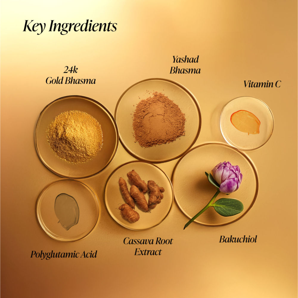 Forest Essentials Soundarya Radiance Day Cream with 24K Gold & SPF 30 PA++, 50g