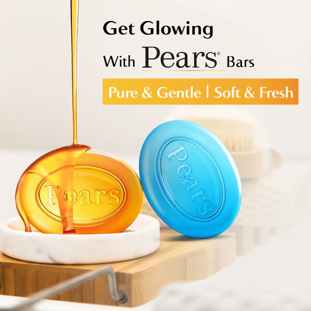 Pears Glowing Skin Collection Variety 5 Bathing Bars, 625g Buy at Indicrest Image 8