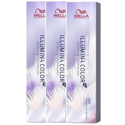 Wella Professionals Illumina Color Me+ 10/81 Lightest Pearl Ash Blonde Permanent Hair Color Cream, 60ml