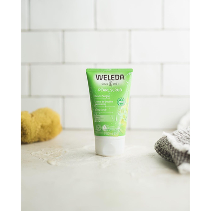 Vitality's Willow Pearl Scrub Shower Cream Exfoliating Body Cleanser
