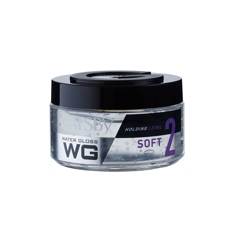 Gatsby Water Gloss Holding Level 2 Soft Hair Gel White, 150g Buy at Indicrest