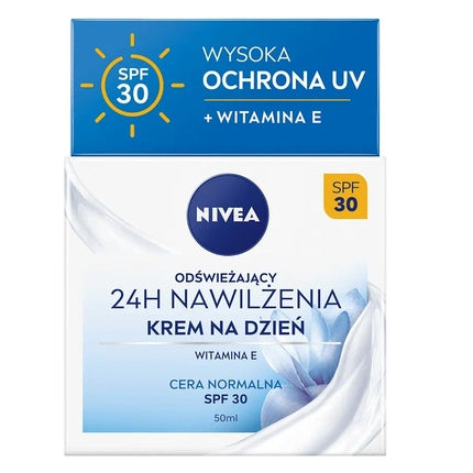 Nivea Refreshing Day Cream for Normal & Combination Skin, 50ml | Daily Hydrating Face Moisturiser