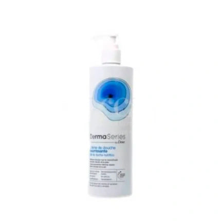 Dove DermaSeries Nourishing Shower Gel, 400ml Fragrance-Free Moisturizing Body Wash for Dry Skin
