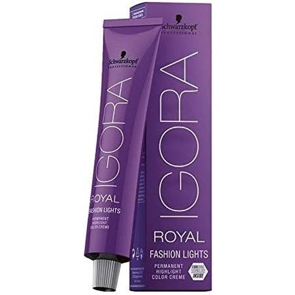 Schwarzkopf Igora Royal Fashion Lights L-44 Permanent Highlight Hair Colour, 60ml | Professional Hair Colour Cream