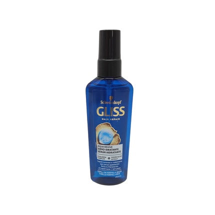 Schwarzkopf Gliss Aqua Revive Hydrating Serum, 75ml for Dry & Dehydrated Hair