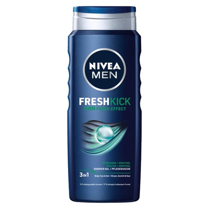 Nivea Men Cool Kick Shower Gel, 500ml