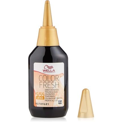 Wella Color Fresh Line Intense Light Mahogany Brown, 75ml Semi-Permanent Hair Color