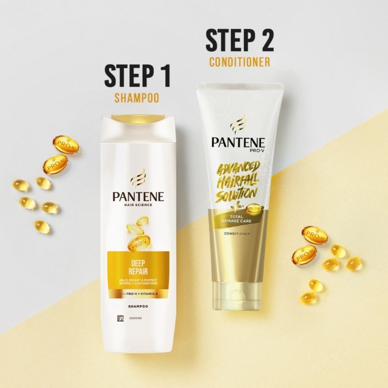 Pantene Advanced Hair Fall Solution Total Damage Care Shampoo, 180ml Buy at Indicrest Image 6
