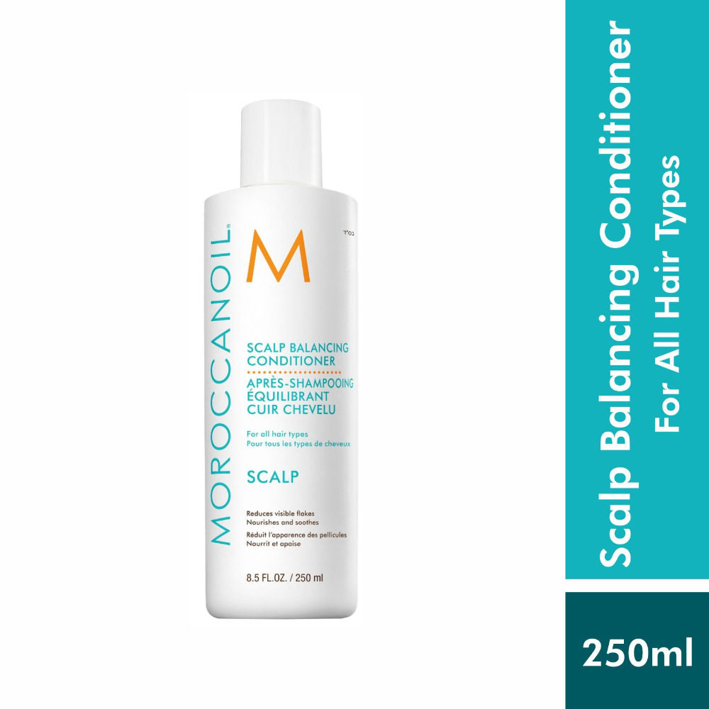 Moroccanoil Scalp Balancing Conditioner | Niacinamide+Salicylic Acid | Hydrates & Reduces Soothe Flakes, 250ml, Buy from Indicrest
