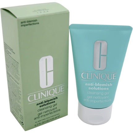 Clinique Anti-Blemish Solutions Cleansing Gel - Daily Foaming Facial Cleanser for Blemish-Prone Skin