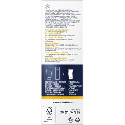 Nivea MEN Moisturizing Cream with Chamomile - Daily Face, Hand & Body Moisturiser for Men