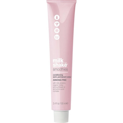 milk_shake Smoothies 10.17 Blonde Platinum Ash Violet Semi-Permanent Hair Color, 100ml