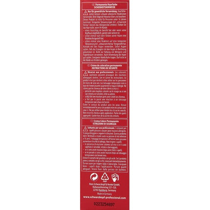 Schwarzkopf Professional Igora Royal 4-88 Medium Brown Red Extra Permanent Hair Color Creme, 60ml