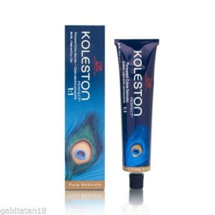 Wella Professionals Koleston Perfect Pure Naturals Hair Colour, 60ml Permanent Hair Colour Tube