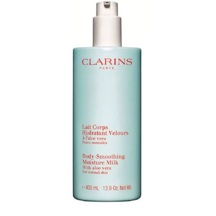 Clarins Body Smoothing Moisture Milk, 400ml Hydrating Body Lotion for Soft & Smooth Skin