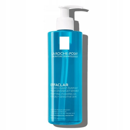 La Roche-Posay Effaclar Purifying Cleansing Gel, 400ml Face Wash for Oily & Blemish-Prone Skin