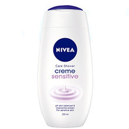 Nivea Creme Sensitive Care Shower Gel, 250ml Moisturizing Body Wash for Sensitive Skin