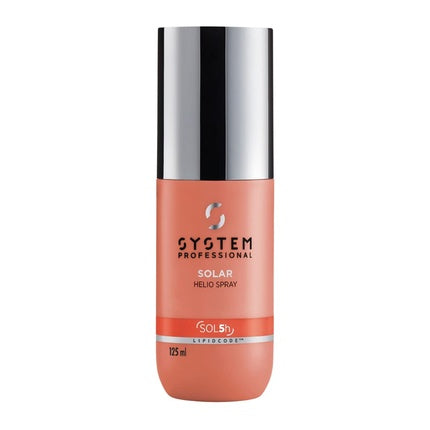 Wella System Professional Solar Helio Spray, 125ml | Water-Resistant UV Protection Hair Spray for Sun-Exposed Hair