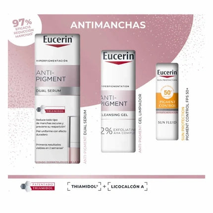 Eucerin Anti-Pigment Dual Serum Set, 30ml (3 Pieces) | Brightening Skincare Gift Set