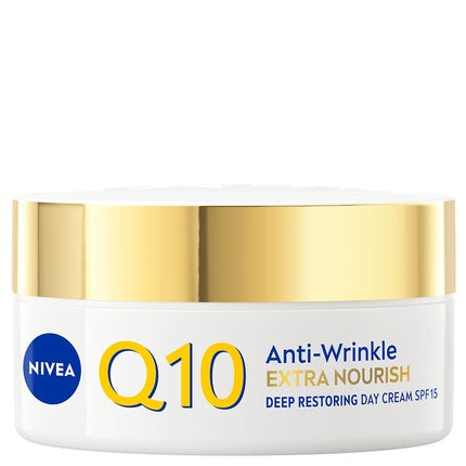 Nivea Q10 Extra Nourish Day Cream with Coenzyme Q10, 50ml