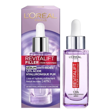L'Oréal Paris Anti-Wrinkle Serum Moisturizing, Smoothing & Anti-Ageing Face Serum for All Skin Types