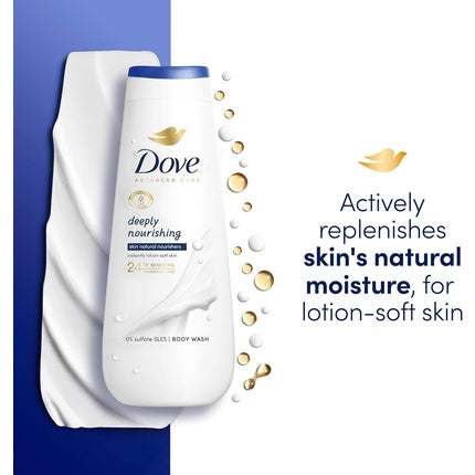 Dove Advanced Care Deeply Nourishing Body Wash with Skin Natural Nourishers, 500ml